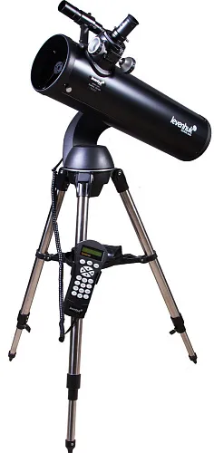 a fényképen:  Levenhuk SkyMatic 135 GTA teleszkóp