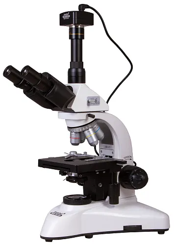 a fényképen:  Levenhuk MED D25T digitális trinokuláris mikroszkóp